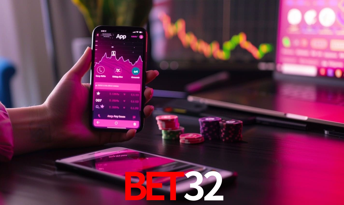 Comparação APP mobile vs versão web da BET32